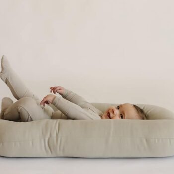 snuggle me birch lounger baby
