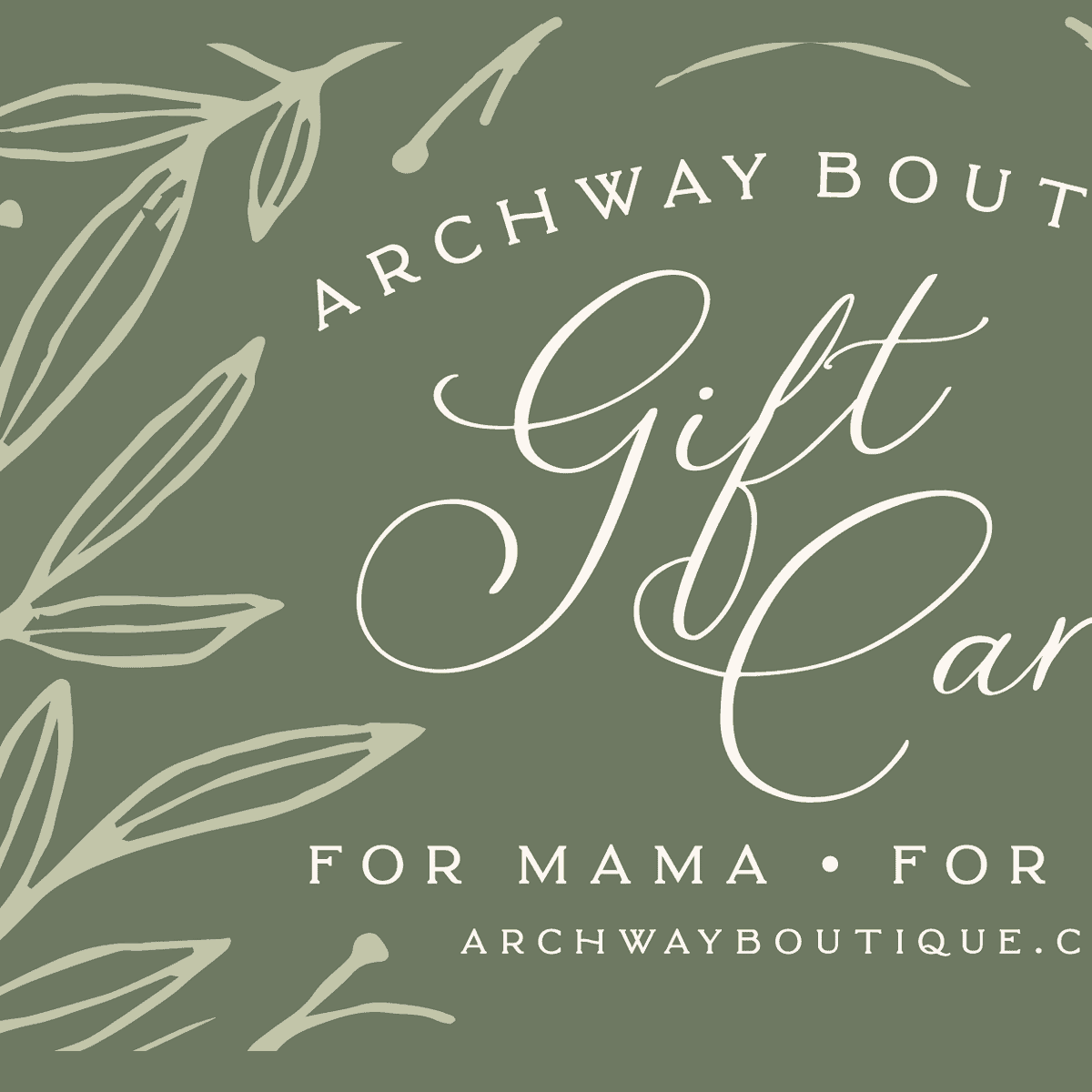 archway boutique gift card